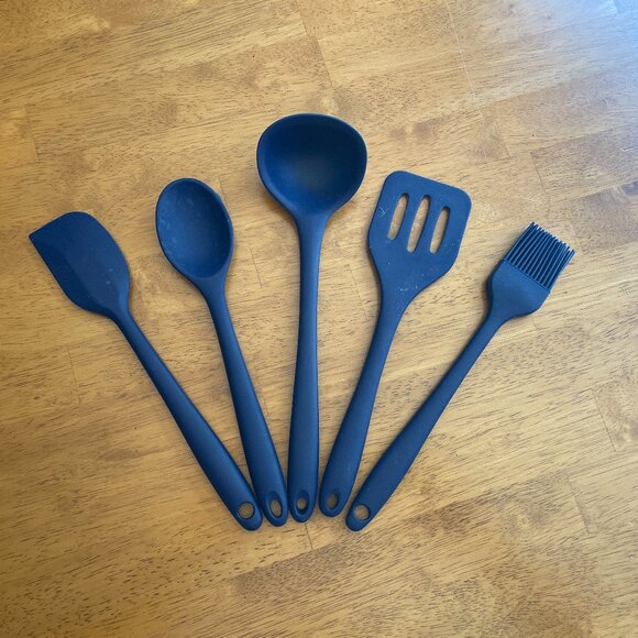 Source Unknown Other - 5 piece mini silicone utensil set